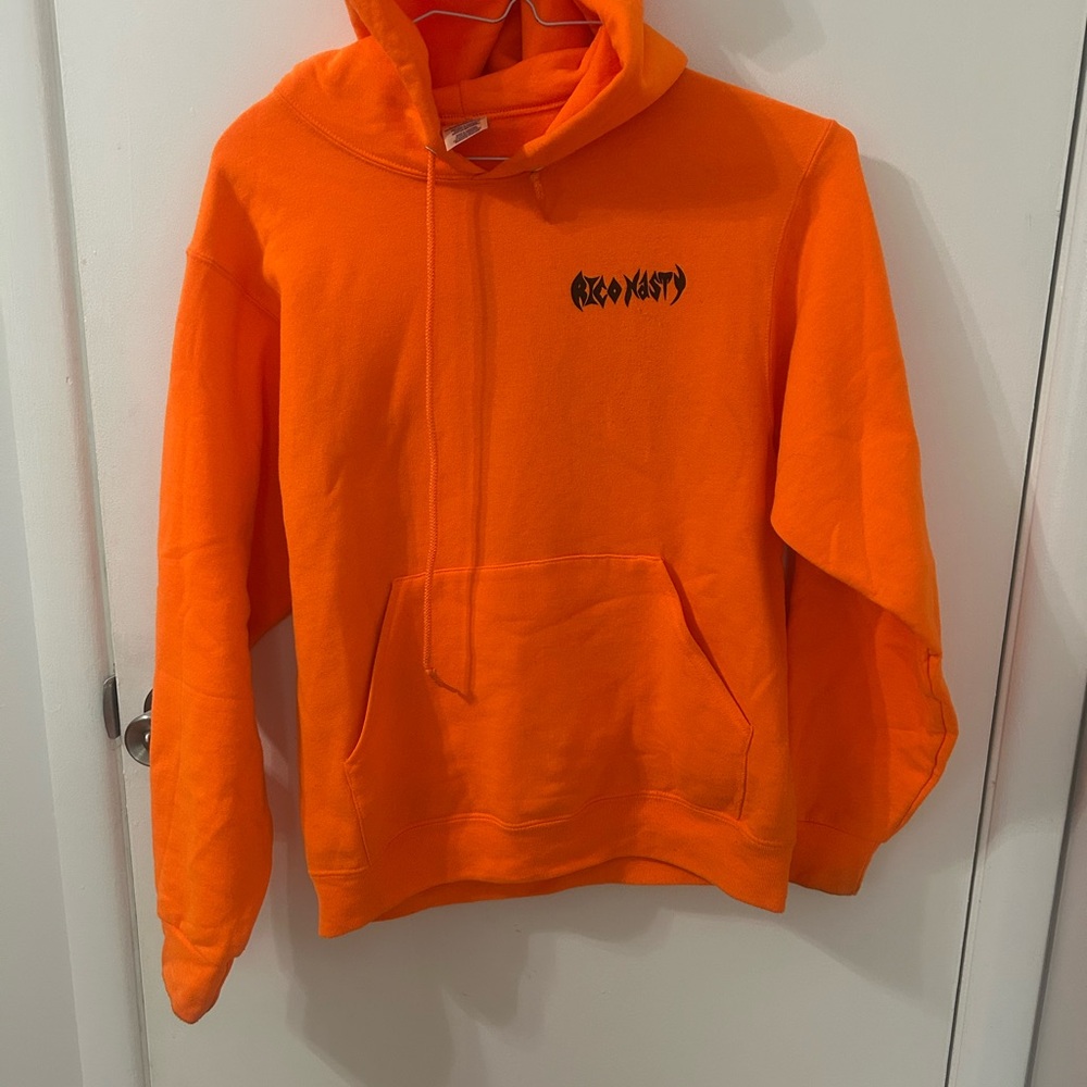 Jerzees Vibrant Orange Kids Hoodie
